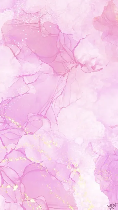 Pink Purple Marble Gold Abstract Wallpaper 4K 1080x1920 White