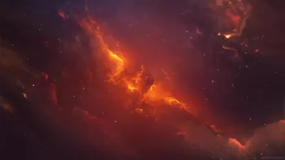 Dark Nebula Wallpaper Space Wallpaper 4K 1920x1080 Brown