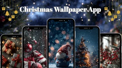 Epic Christmas Wallpaper Abstract Wallpaper 4K 1920x1080 White