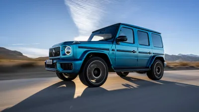 Blue Amg G63 Wallpaper 4K, Abstract category