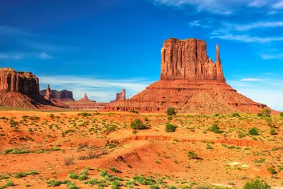 Monument Valley Arizona Landscape Desert Nature Wallpaper 4K 1920x1281 Red