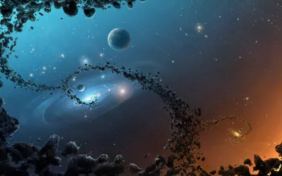 Moody Space Wallpaper Wallpaper 4K, Space category