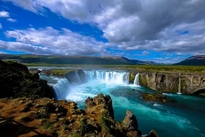Nature Waterfall Wallpaperbat Nature Wallpaper 4K 4813x3209 Gray, Red