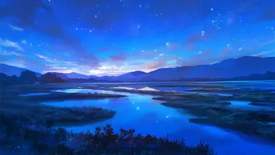 Dreamy Starry Wallpaper Space Wallpaper 4K 1152x648 Red