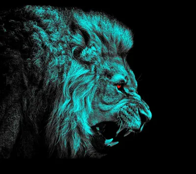 Dreamy Lions Wallpaper Animals Wallpaper 4K 2160x1920 Brown, Purple