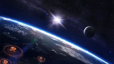Radiant Space Wallpaper Wallpaper 4K, Space category