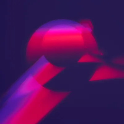 Sleek Abstract Wallpaper Technology Wallpaper 4K 3600x3600 Red