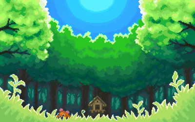 Pixel Forest Nature Nature Wallpaper 4K 1920x1200 Pink, Yellow