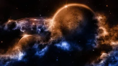 Sleek Space Wallpaper Wallpaper 4K, Space category