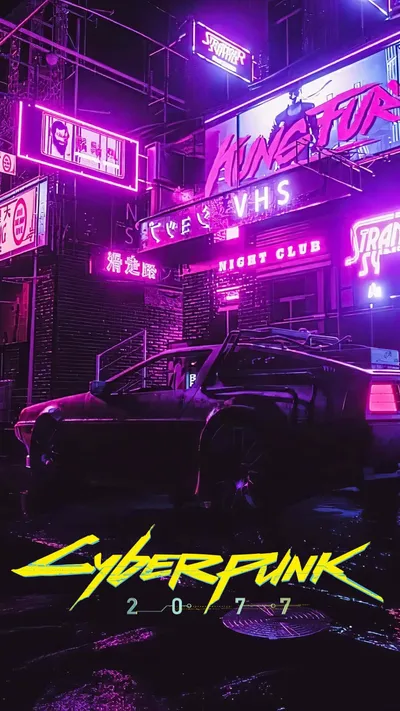 Cyberpunk Com Technology Technology Wallpaper 4K 1080x1920 Pink, Purple, White