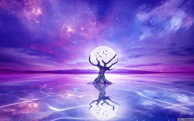 Moon Night Sky Space Wallpaper 4K 1680x1050 Orange, Purple
