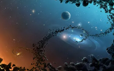 Radiant Sci Wallpaper Wallpaper 4K, Space category
