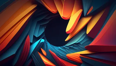 Colorful Abstract Modern Wallpaper 4K, Abstract category