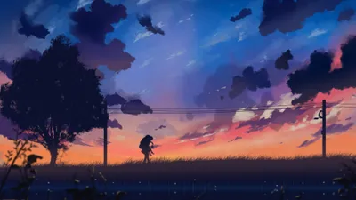 Anime Scenery Cave Abstract Wallpaper 4K 3840x2160 Pink, Gray
