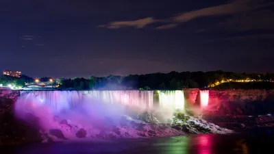 Vibrant Niagara Wallpaper Wallpaper 4K, Nature category