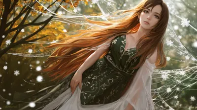 Misty Anime Wallpaper Abstract Wallpaper 4K 2560x1440 Anime, 2560x1440, Ultrawide, QHD