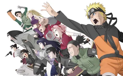 Naruto Characters Including Wallpaper 4K, Abstract category