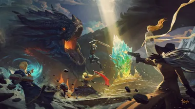 Epic Definition Wallpaper Wallpaper 4K, Fantasy category