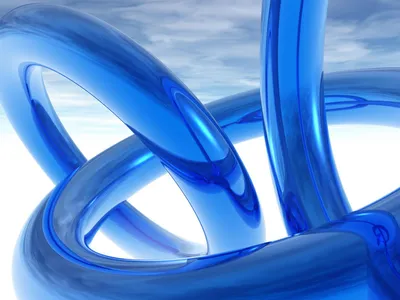 Abstract Intertwined Glossy Wallpaper 4K, Nature category