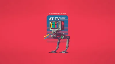 Minimalist Funny Star Minimal Wallpaper 4K 1920x1080 Minimalist, And, Funny, Star, Wars, Hd, Desktop, Wallpaper, Featuring, At-at, Walker, Retro, Red, Ultrawide, Full HD