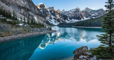 Snow Mountain Nature Wallpaper 4K, Nature category