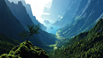 Mountain Com Nature Wallpaper 4K, Nature category