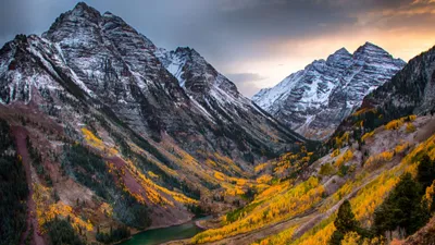 Bright Mountain Wallpaper Wallpaper 4K, Nature category