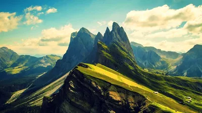 Mountain Com Nature Wallpaper 4K, Nature category