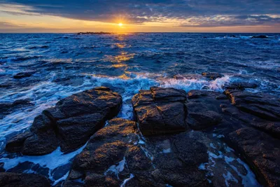 Dark Ocean Wallpaper Wallpaper 4K, Nature category