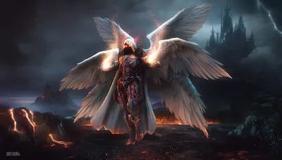 Calm Angelic Wallpaper Wallpaper 4K, Fantasy category