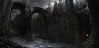 Dark Brooding Cityscape Wallpaper 4K, World category
