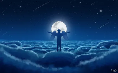 Dark Moonlight Wallpaper Space Wallpaper 4K 4961x3079