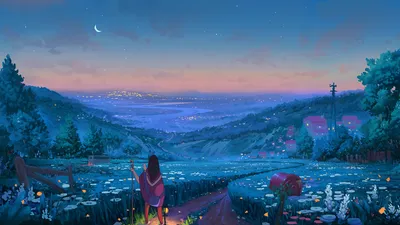 Vivid Anime Wallpaper Wallpaper 4K, Abstract category