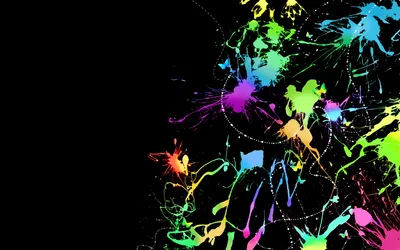 Abstract Composition Bright Abstract Wallpaper 4K 1920x1200 Hd, Desktop, Wallpaper:, Featuring, An, Abstract, Composition, With, Bright, Vibrant, Splashes, Color, Pink, Black, Gray, Ultrawide, Full HD