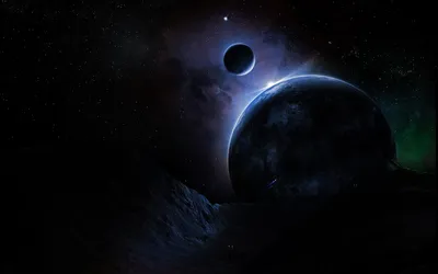 Sci Space Rocky Foreground Wallpaper 4K, Space category