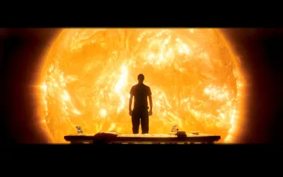 Silhouetted Figure Stands Space Wallpaper 4K 1920x1200