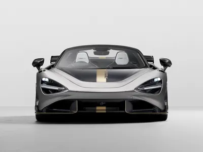 Front Silver Mclaren Cars Wallpaper 4K 8174x6131 Front, View, Of, A, Silver, Mclaren, 788hs, Sports, Car, Gold, Racing, Stripe, White, Gray, Landscape, 4K