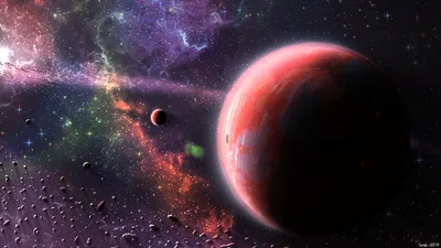Dreamy Sci Wallpaper Wallpaper 4K, Space category