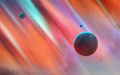 Quad Sci Space Wallpaper 4K, Space category