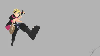 Misty Boruto Wallpaper Minimal Wallpaper 4K 1920x1080 Boruto, Minimalist, Anime, Hd, Desktop, Wallpaper, Gray, Ultrawide, Full HD