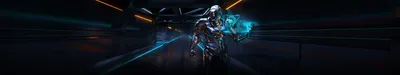 Futuristic Robotic Figure Tech Environment Wallpaper 4K, Technology category