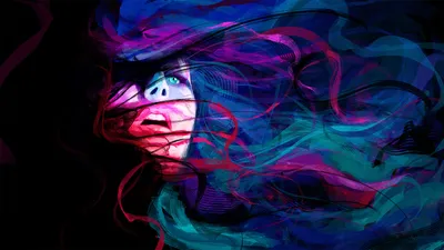 Vibrant Artistic Wallpaper Wallpaper 4K, Abstract category