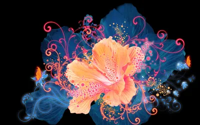 Vivid Artistic Wallpaper Wallpaper 4K, Abstract category