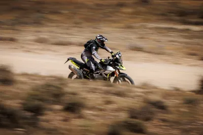 Motorcyclist Riding Triumph Animals Wallpaper 4K 3957x2638 Motorcyclist, Riding, A, Triumph, Tiger, 900, Rally, Pro, Across, Rugged, Landscape, Captured, Gray, White, 4K