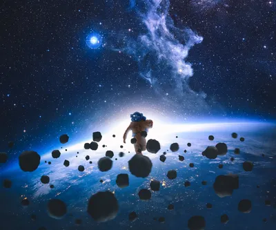 Space Sci Astronaut Wallpaper 4K, Space category