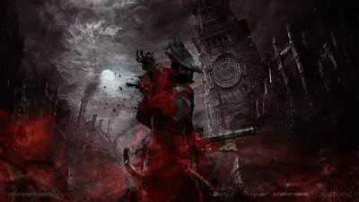 Bold Dark Wallpaper World Wallpaper 4K 2560x1440 A, Dark, Gothic-themed, Hd, Desktop, Wallpaper, From, The, Fantasy, Video, Game, Bloodborne, Gray, Ultrawide, QHD