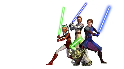 Bold Star Wallpaper Space Wallpaper 4K 1920x1080 Star, Wars, The, Clone, (2008), Hd, Pc, Ahsoka, Tano, Obi-wan, White, Ultrawide, Full HD