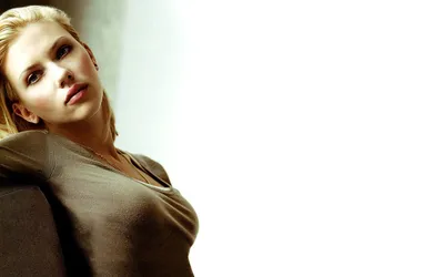 Scarlett Johansson Relaxed Pose Minimal Wallpaper 4K 1920x1200 Hd, Desktop, Wallpaper, Featuring, Scarlett, Johansson, In, A, Relaxed, Pose, Against, Minimalist, White, Ultrawide, Full HD