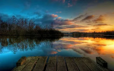 Vivid Serene Wallpaper Nature Wallpaper 4K 1680x1050 Hd, Desktop, Wallpaper:, Featuring, A, Serene, Nature, Scene, Wooden, Dock, Extending, Into, Brown, Green, Ultrawide