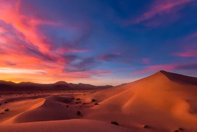 Sunset Serene Sand Dunes Nature Wallpaper 4K 2048x1377 A, Stunning, Sunset, Over, Serene, Sand, Dunes, Framed, Colorful, Sky, Desktop, Captures, Brown, Landscape, Full HD